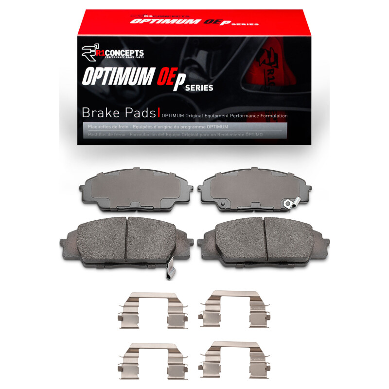 Honda Civic Coupe Brake Pads - Front - R1 Concepts - Optimum OE - `06-`11 Honda Civic Coupe Brake Pads - Front - R1 Concepts - Optimum OE - `06-`11